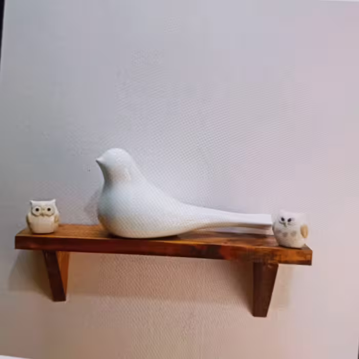 شلف دیواری چوبی(مدل w607)