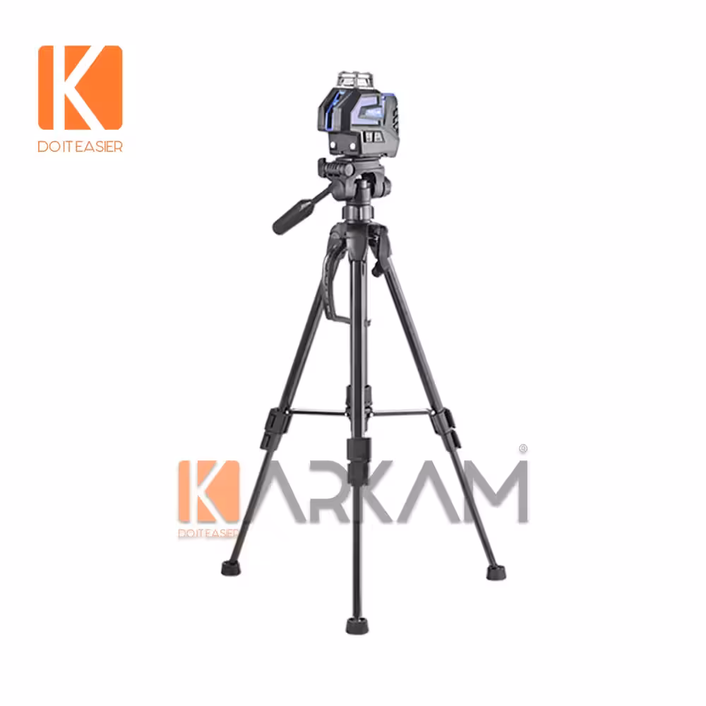 کیت تراز لیزری دو خط سبز با 3 پایه 2663G نوا