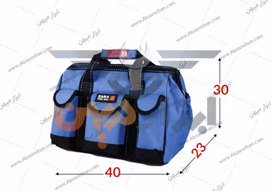 کیف ابزار زارا مدل 105 برزنتی zara