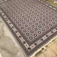 فرش 700 شانه ورژن ترکمن هشت رنگ خامه بافان تراکم 2100 نخ هیدست شده بدون پرزدهی و ضد حساسیت
(پس کرایه)




