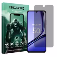 محافظ صفحه نمایش حریم شخصی کینگ کونگ مدل Tough مناسب برای گوشی موبایل ریلمی Note 50 | کالا برتری
