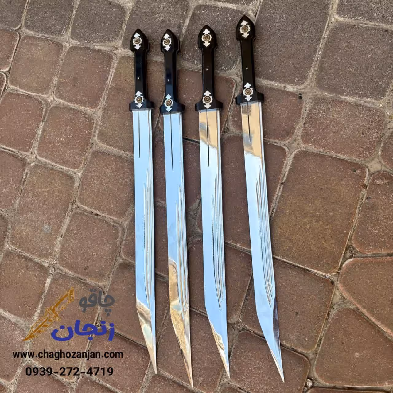 قداره شصت سانتی تیغه فولاد فنر | ارسال با اتوبوس و باربری