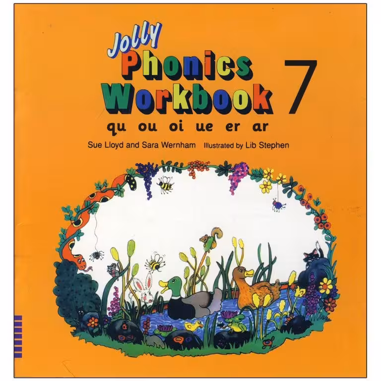 Jolly Phonics Workbook 7 کتاب