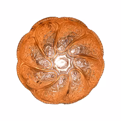 آجیل خوری قلمزنی مدل هشتگرد کد 20p20-2f4