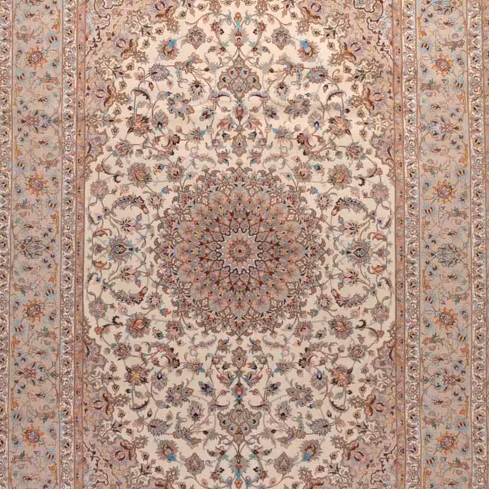 فرش دستباف 6 متری مدل لچک ترنج کد 321 یک جفت