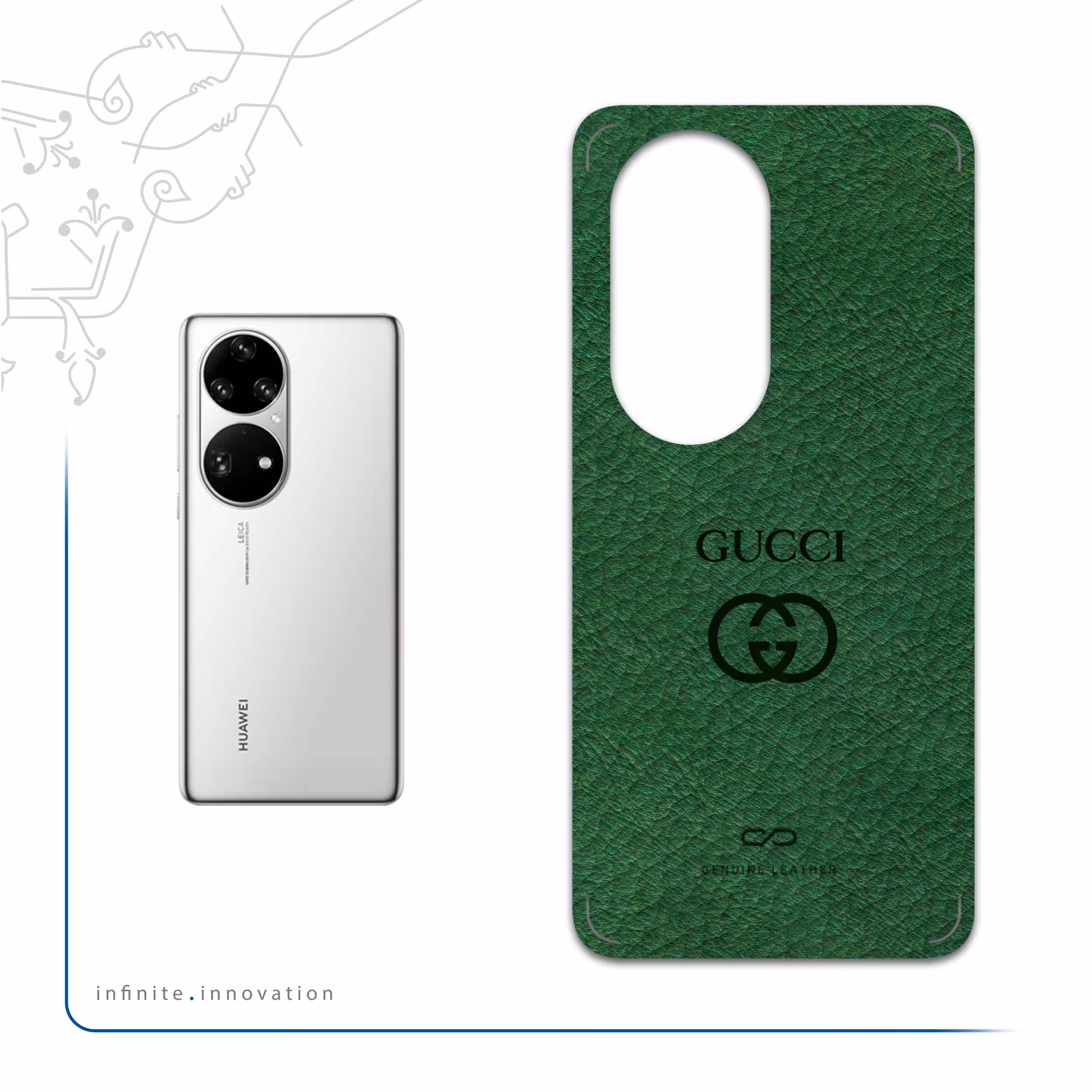 برچسب پوششی ماهوت مدل GL-GCC مناسب برای گوشی موبایل هوآوی P50 Pro