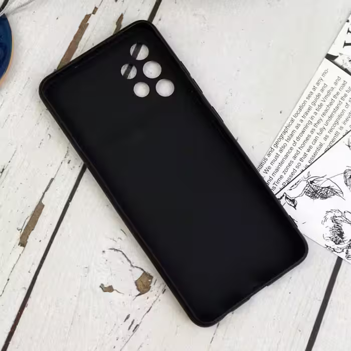 کاور طرح دخترانه کد 379 مناسب برای گوشی موبایل سامسونگ Galaxy A32 4G به همراه پاپ سوکت
