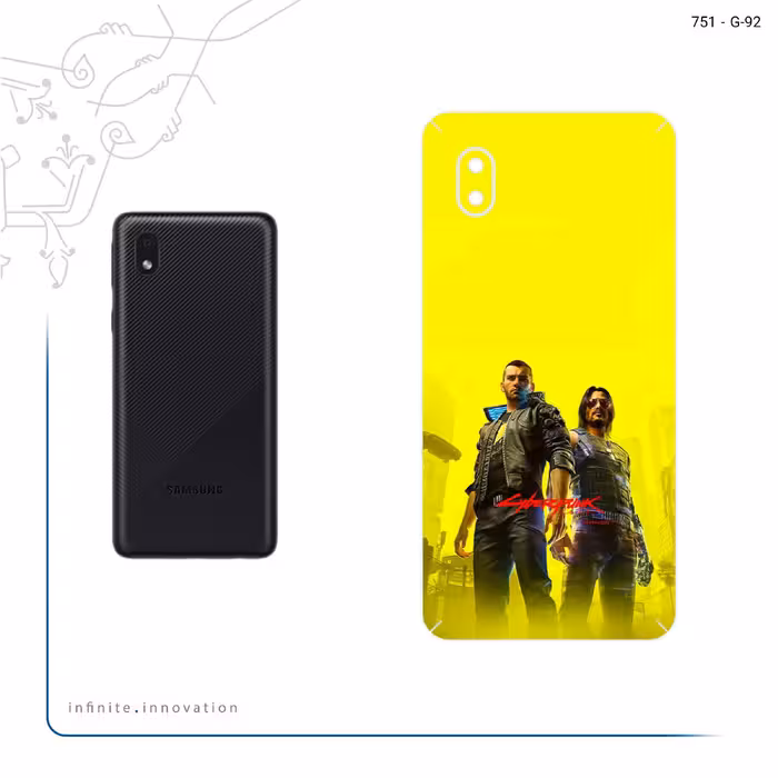 برچسب پوششی ماهوت مدل Cyberpunk Game Series مناسب برای گوشی موبایل سامسونگ Galaxy A01 Core