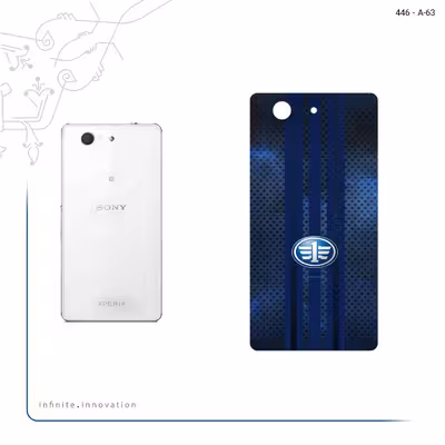 برچسب پوششی ماهوت مدل FAW مناسب برای گوشی موبایل سونی Xperia Z3 Compact