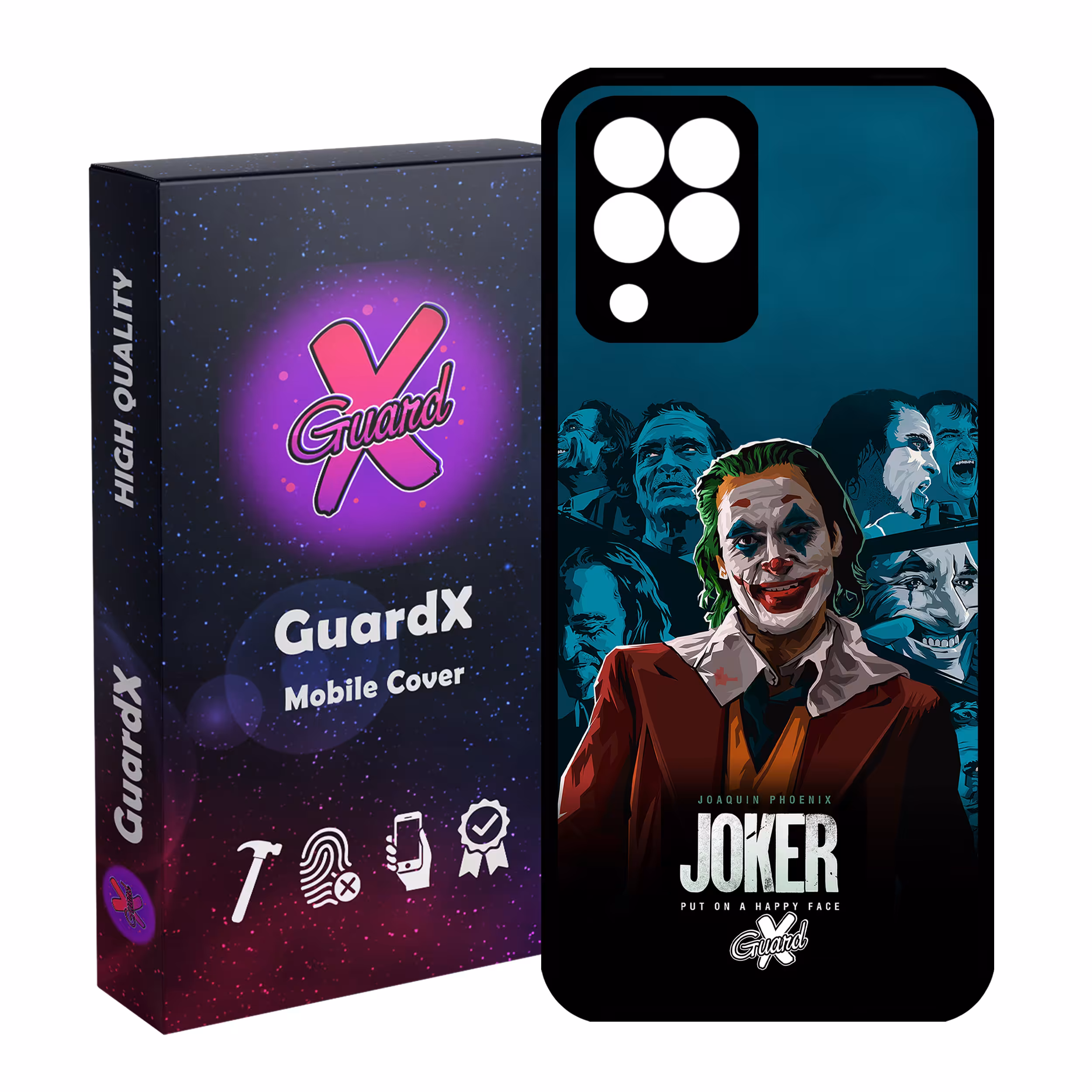 کاور گارد ایکس طرح جوکر مدل Glass10201 مناسب برای گوشی موبایل سامسونگ Galaxy M33/M33 5G