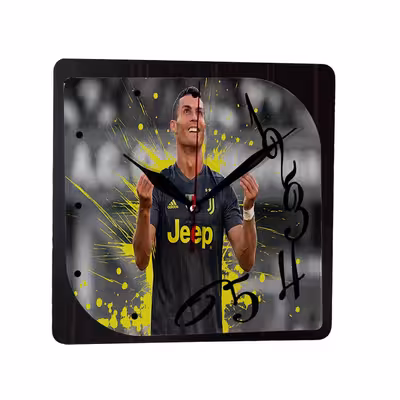 ساعت دیواری طرح کریس رونالدو کد tr1