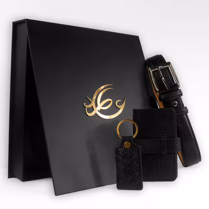 ست هدیه چرم عطارد مدل A28