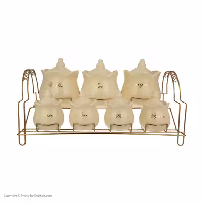 ست جا ادویه ای 7 پارچه ماگرو مدل کاج