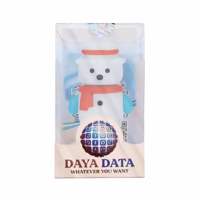 فلش مموری دایا دیتا طرح SnowMan مدل PF1004 ظرفیت 16 گیگابایت