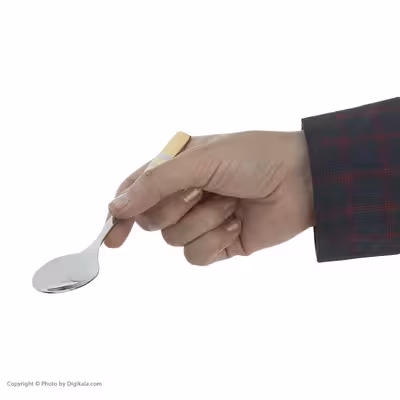 قاشق مربا خوری ناب استیل مدل فلورانس بسته 6 عددی