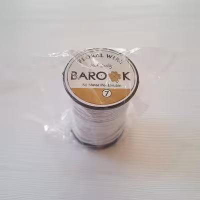 سیم گل سازی باروک مدل روکش دار شماره 7