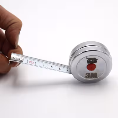 متر 3 متری مدل بلک بول کد YP-STEEL03M