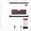 برچسب پوششی ماهوت مدل Natural-Leather مناسب برای تبلت اپل iPad Air 2013 A1474