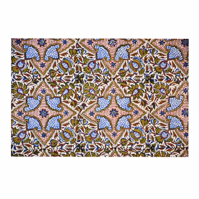 رومیزی قلمکار صدر مدل گلدانی کد 100