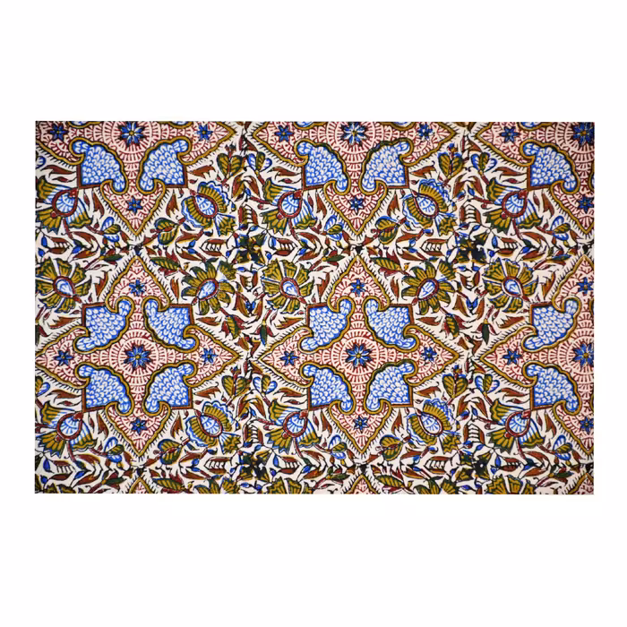 رومیزی قلمکار صدر مدل گلدانی کد 100