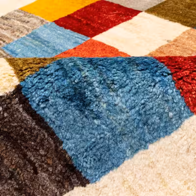 گبه دستباف ذرع و نیم سی پرشیا کد 122230