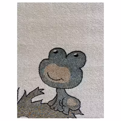 فرش ماشینی ساوین کد 4057 زمینه کرم