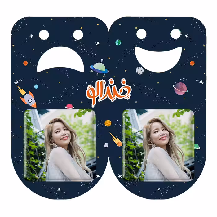 پیکسل خندالو مدل سولار گروه مامامو کد 11821 به همراه مگنت