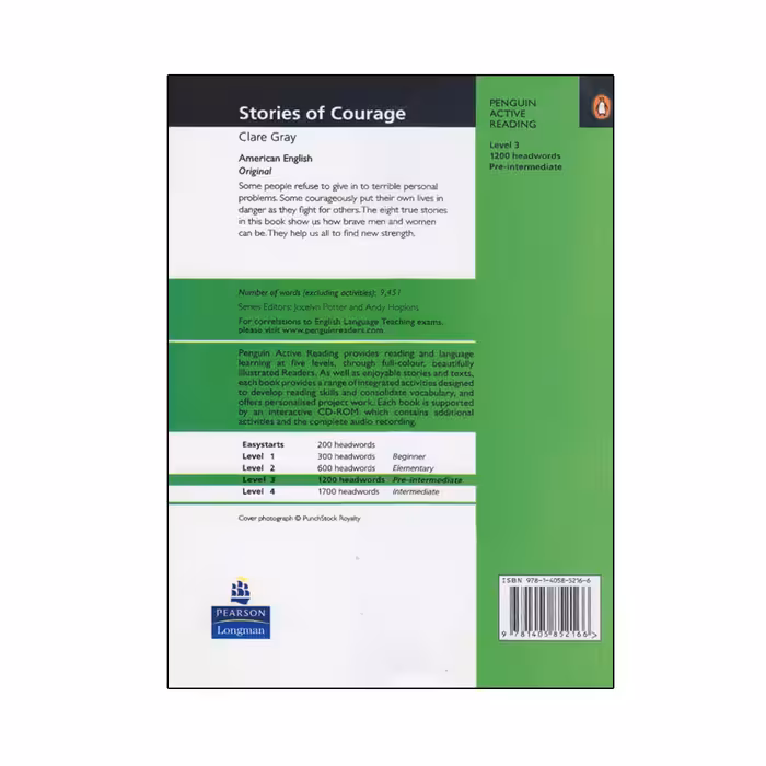کتاب Stories Of Courage Level 3 اثر Clare Gray انتشارات الوندپویان