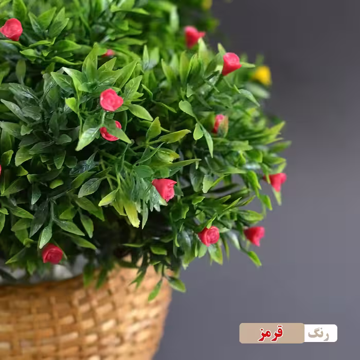 گل مصنوعی مدل بوته چمنی گل ریز