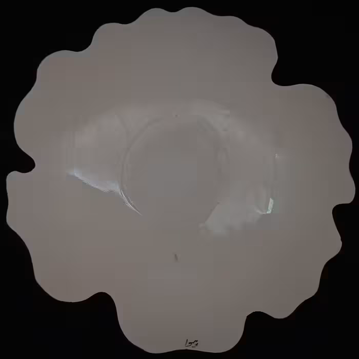 شیرینی خوری سرامیکی هیوا طرح نیلوفر کد 11294816