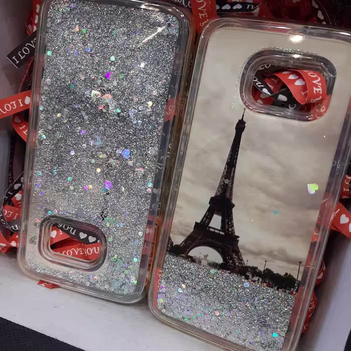 کاور طرح آکواریومی مدل گل مناسب برای گوشی موبایل سامسونگ GALAXY S7