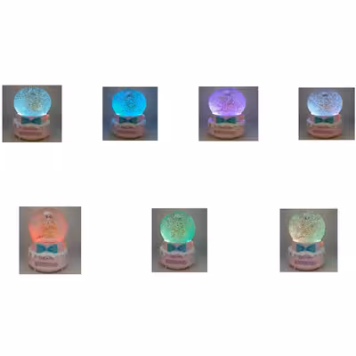 گوی موزیکال مدل پمپی تولد و شادی خرس