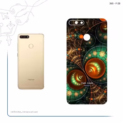 برچسب پوششی ماهوت مدل Mathematical Geometric Shape 3 مناسب برای گوشی موبایل آنر 7A