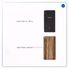 برچسب پوششی ماهوت مدل Light Walnut Wood مناسب برای تبلت لنوو Phab B1 2015