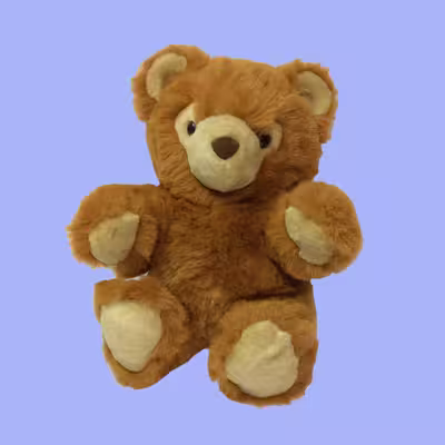 عروسک طرح خرس مدل Indian Bear کد SZ9/613 ارتفاع 30 سانتی‌متر