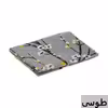 ملحفه آرین مدل کشدار کد SHOK دو نفره سایز 180x200 سانتی متر