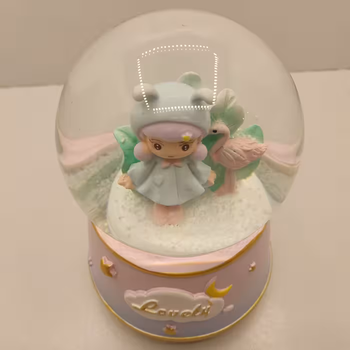 گوی موزیکال مدل پمپی دخترک مهربون و قو