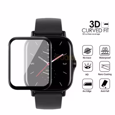 محافظ صفحه نمایش لاین مدل RT007 مناسب برای ساعت هوشمند شیایومی Amazfit GTS 2e