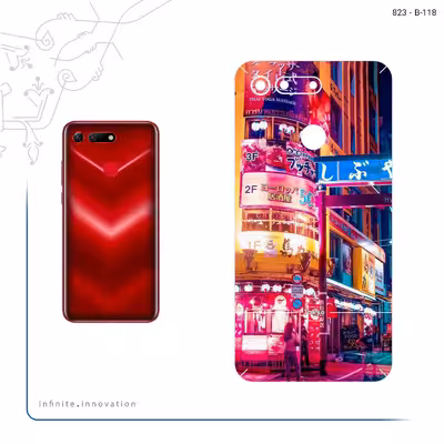 برچسب پوششی ماهوت مدل Tokyo City مناسب برای گوشی موبایل آنر View 20