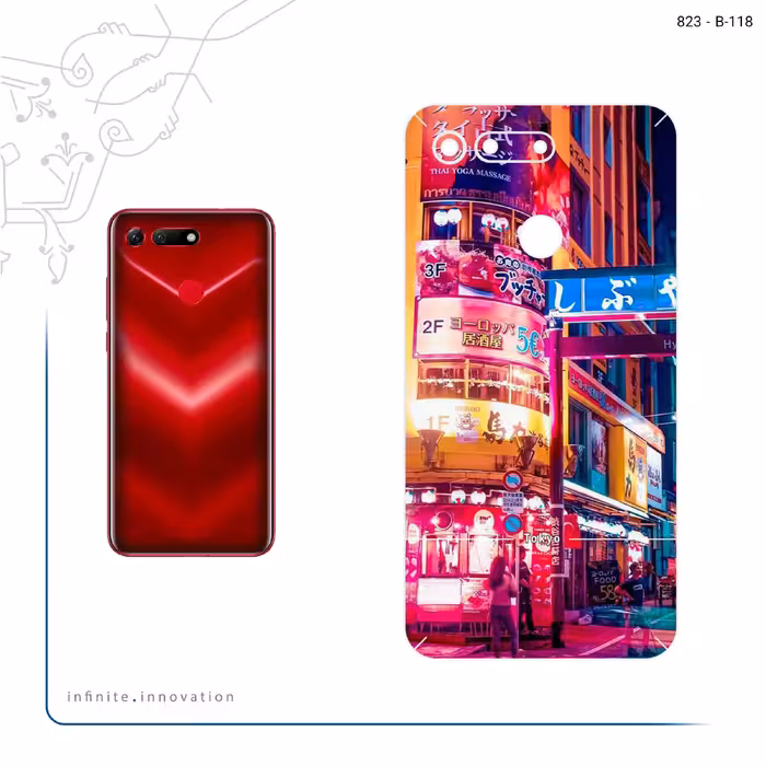 برچسب پوششی ماهوت مدل Tokyo City مناسب برای گوشی موبایل آنر View 20