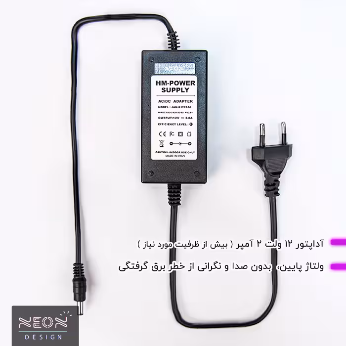 چراغ دیواری نئون دیزاین طرح Women-Clothes_GR