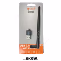 کارت شبکه USB آنتن دار برند KAISER مدل K903