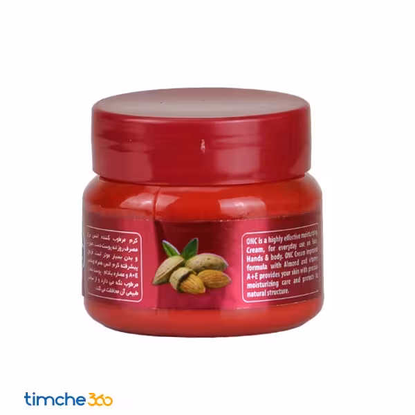 کرم مرطوب کننده انس حاوی ویتامین A E با عصاره بادام حجم 300 میلی لیتر