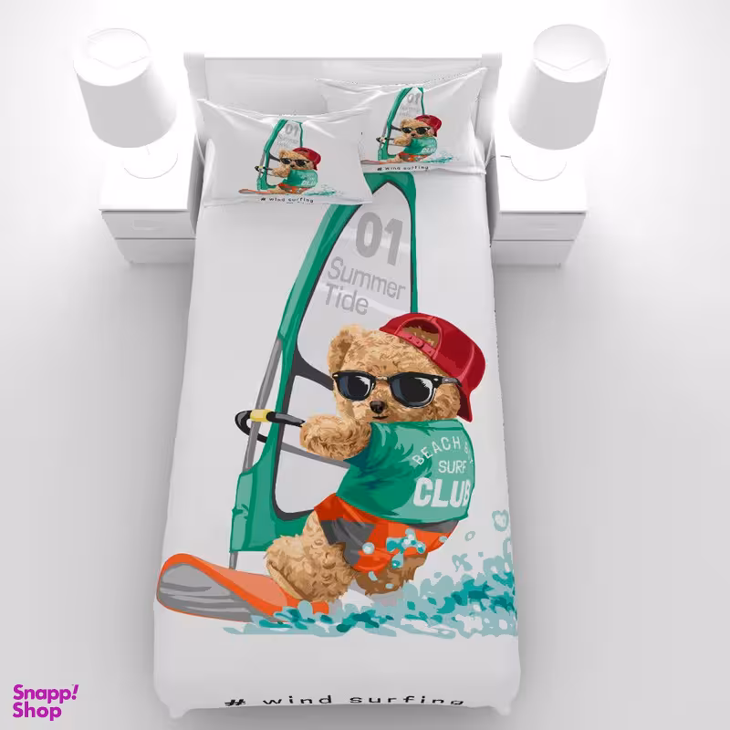 سرویس خواب مدل SUMMER TIDE تد کایت تک نفره 5 تکه