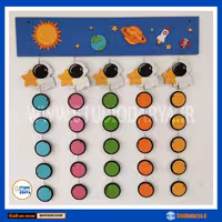 برنامه هفتگی تم فضانورد