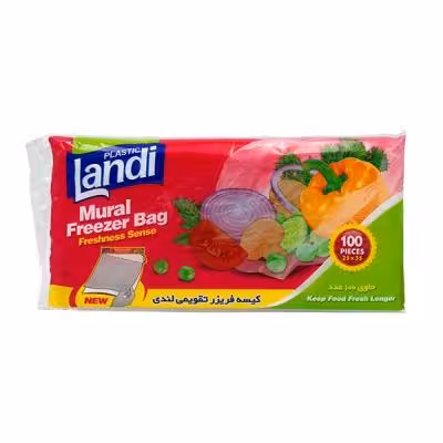 کیسه فریزر لندی مدل تقویمی بسته 100 عددی
