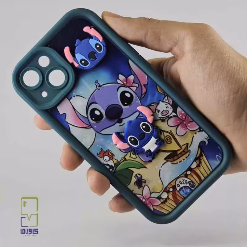 قاب آیفون 13 فانتزی | سولید طرح استیچ