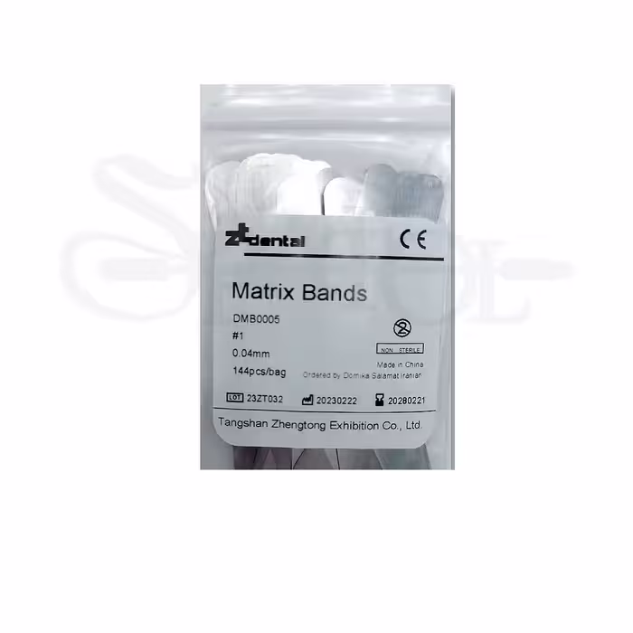 نوار ماتریکس بزرگسال (144عددی)Matrix Standard band برند Zt Dental