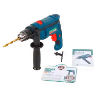 دریل دو دور ضربه‌ای 750 وات DR13-07 لکا