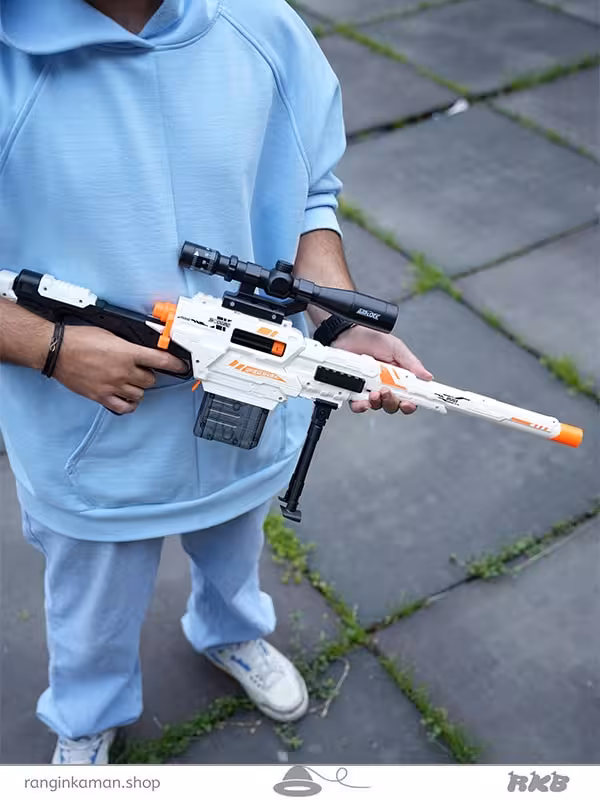 تفنگ سفید خفن پوکه پران The white gun of Poke Pran